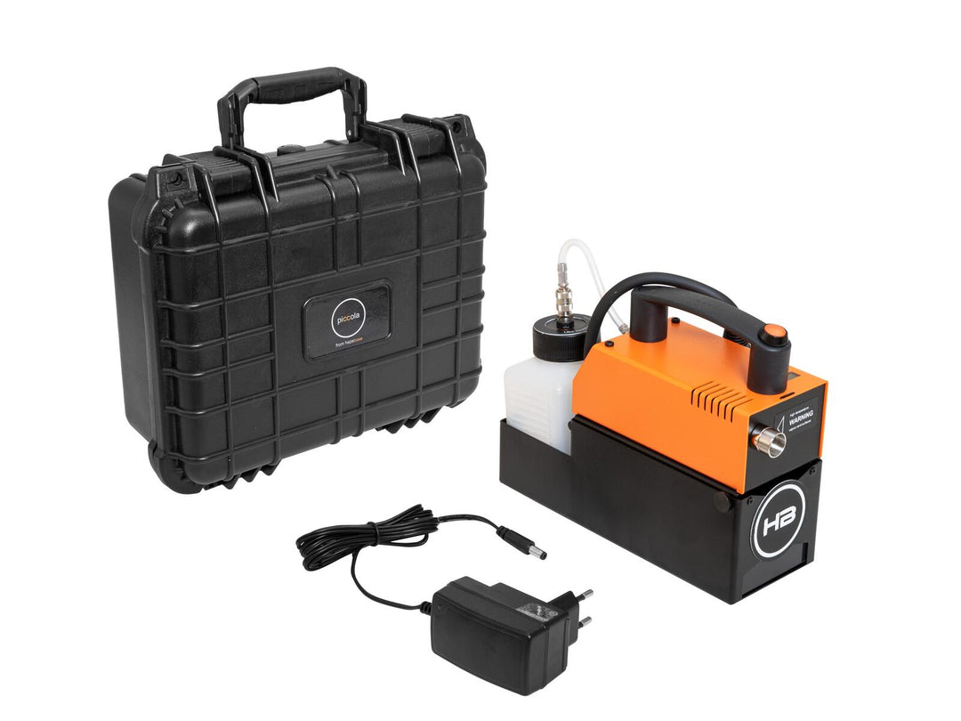 HAZEBASE PICCOLA Batteriebetriebene Nebelmaschine DMX