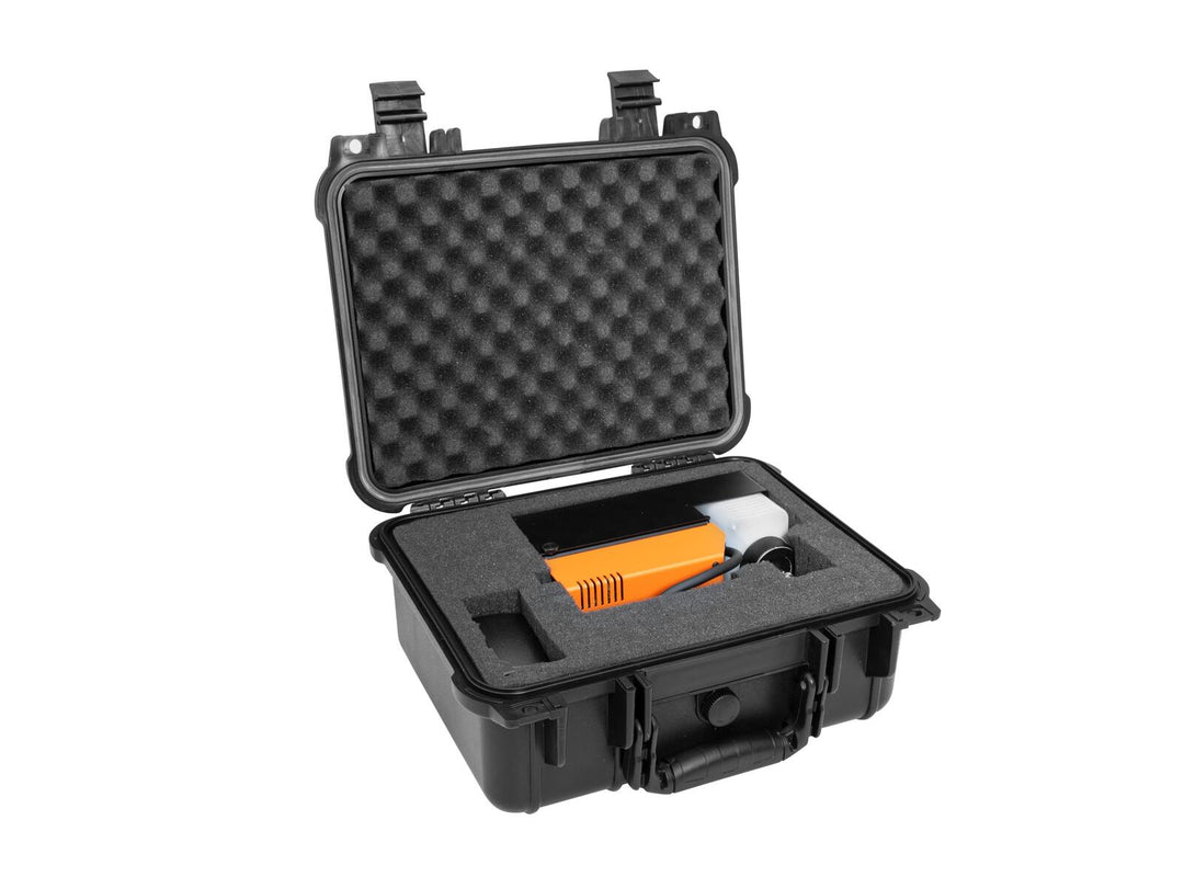 HAZEBASE PICCOLA Batteriebetriebene Nebelmaschine DMX