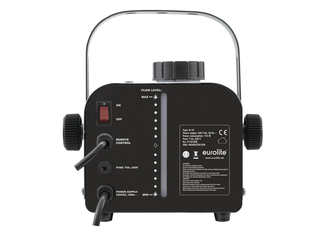 EUROLITE N-19 Nebelmaschine silber