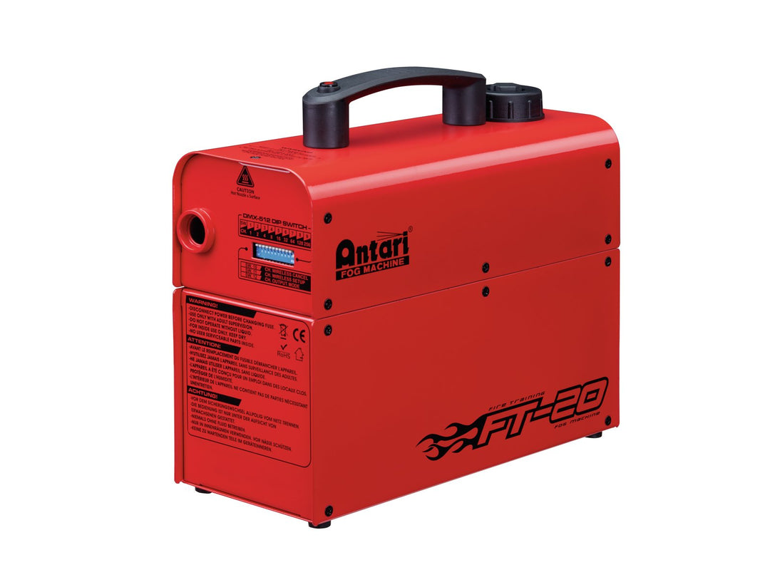 ANTARI FT-20X-B Mobile Nebelmaschine (600W, Rot)