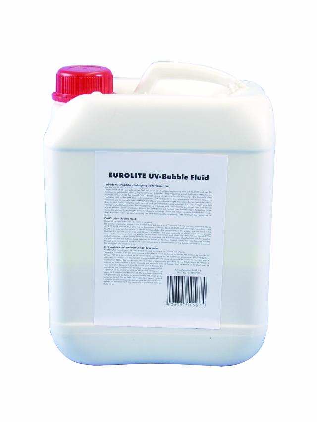 Eurolite 5 Liter Seifenblasenflüssigkeit UV Gelb