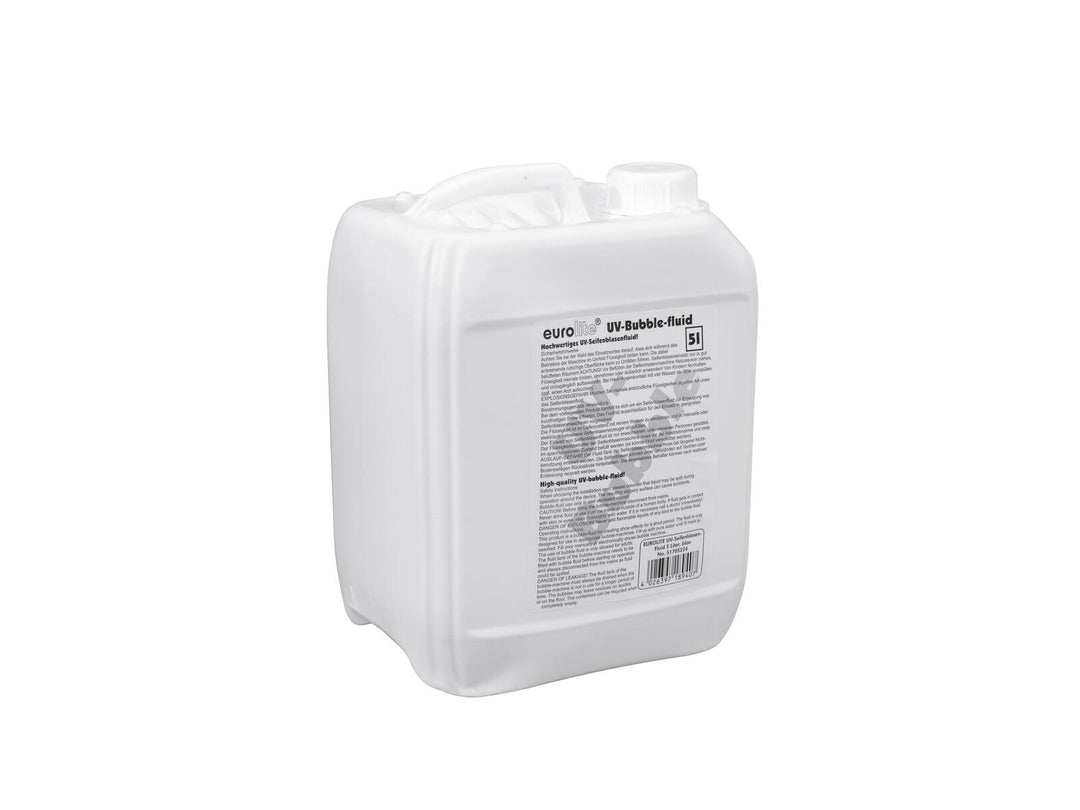 EUROLITE Set 3x UV Bubble Fluid 5l gelb + rot + blau