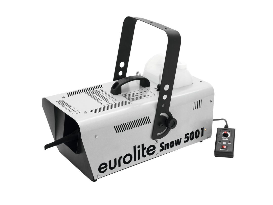 EUROLITE Set Snow 5001 Schneemaschine + Snow Fluid 5l