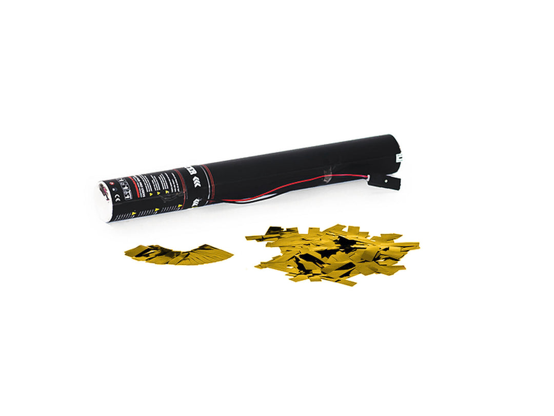 TCM FX Elektrische Konfettikanone 50cm, gold