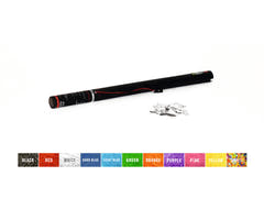TCM FX Elektrische Konfettikanone 80cm, weiß/silber