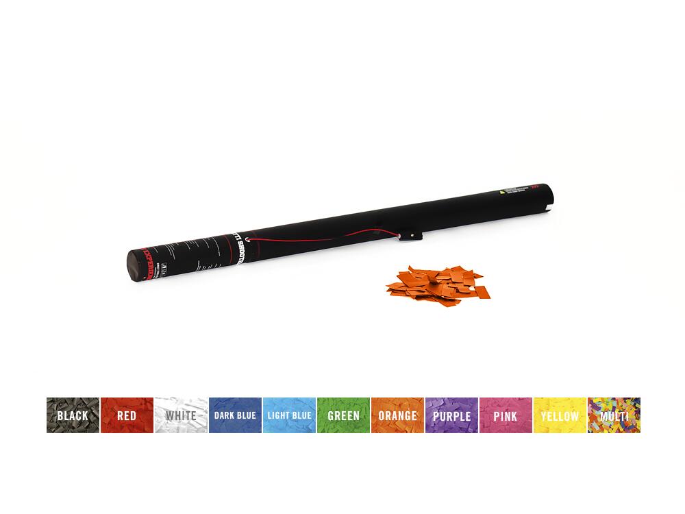 TCM FX elektrische Konfettikanone 80cm, orange