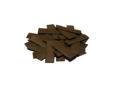 TCM FX Slowfall-Konfetti rechteckig 55x18mm, braun, 1kg