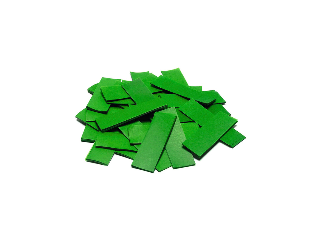TCM FX Slowfall Confetti rechteckig 55x18mm, dunkelgrün, 1kg
