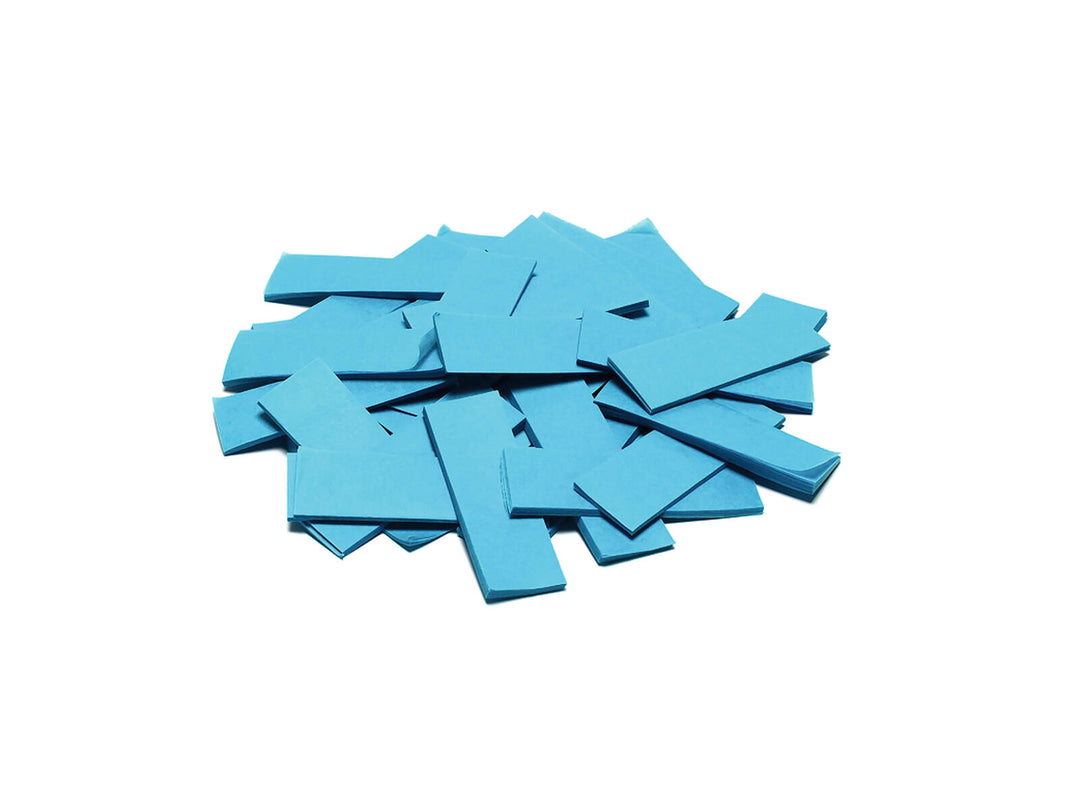 TCM FX Slowfall Konfetti rechteckig 55x18mm, light blue, 1kg