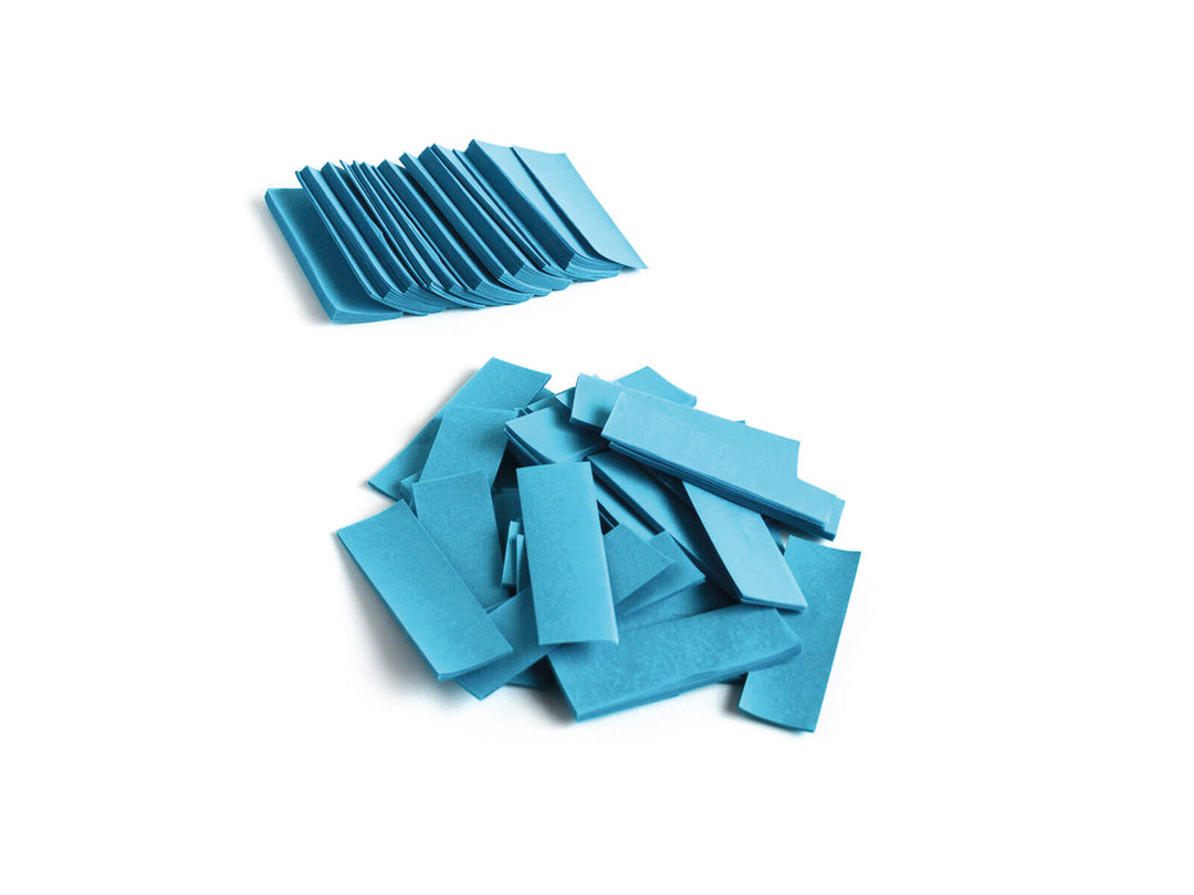 TCM FX Slowfall Konfetti rechteckig 55x18mm, light blue, 1kg