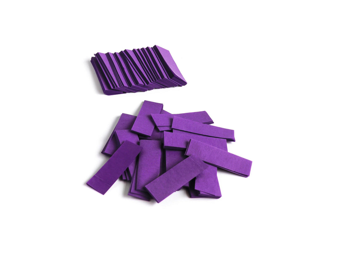 TCM FX Slowfall-Konfetti rechteckig 55x18mm, lila, 1kg