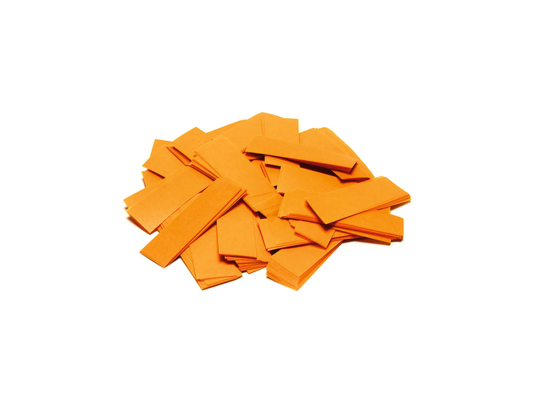 TCM FX Slowfall Confetti rechteckig 55x18mm, orange, 1kg