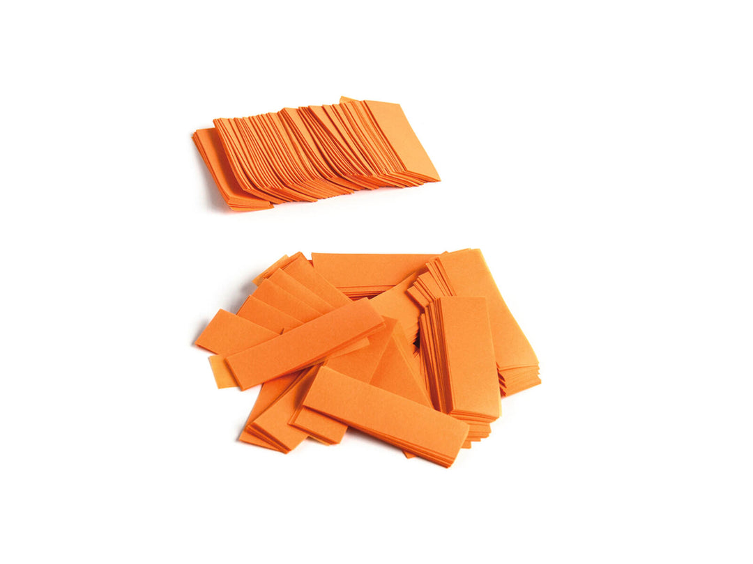 TCM FX Slowfall Confetti rechteckig 55x18mm, orange, 1kg