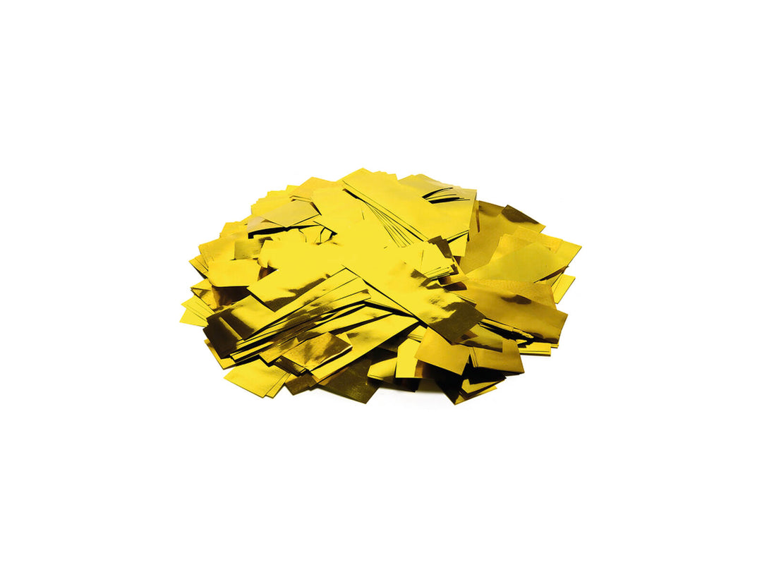 TCM FX Metallic Confetti rechteckig 55x18mm, gold, 1kg