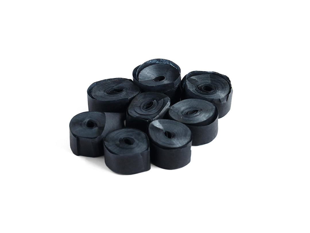 TCM FX Slowfall Streamers 5mx0.85cm, schwarz, 100x