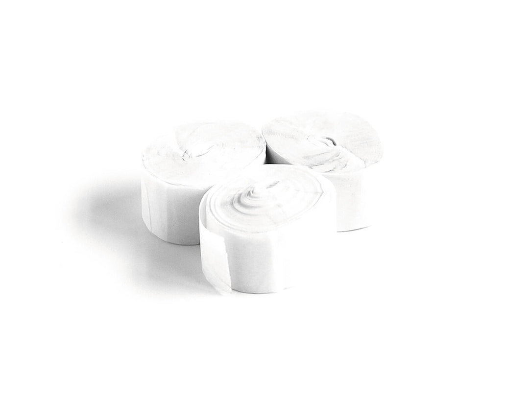 TCM FX Slowfall Streamers 10mx1.5cm, weiß, 32x