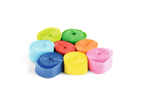 TCM FX Slowfall Streamers 10mx1.5cm, mehrfarbig, 32x