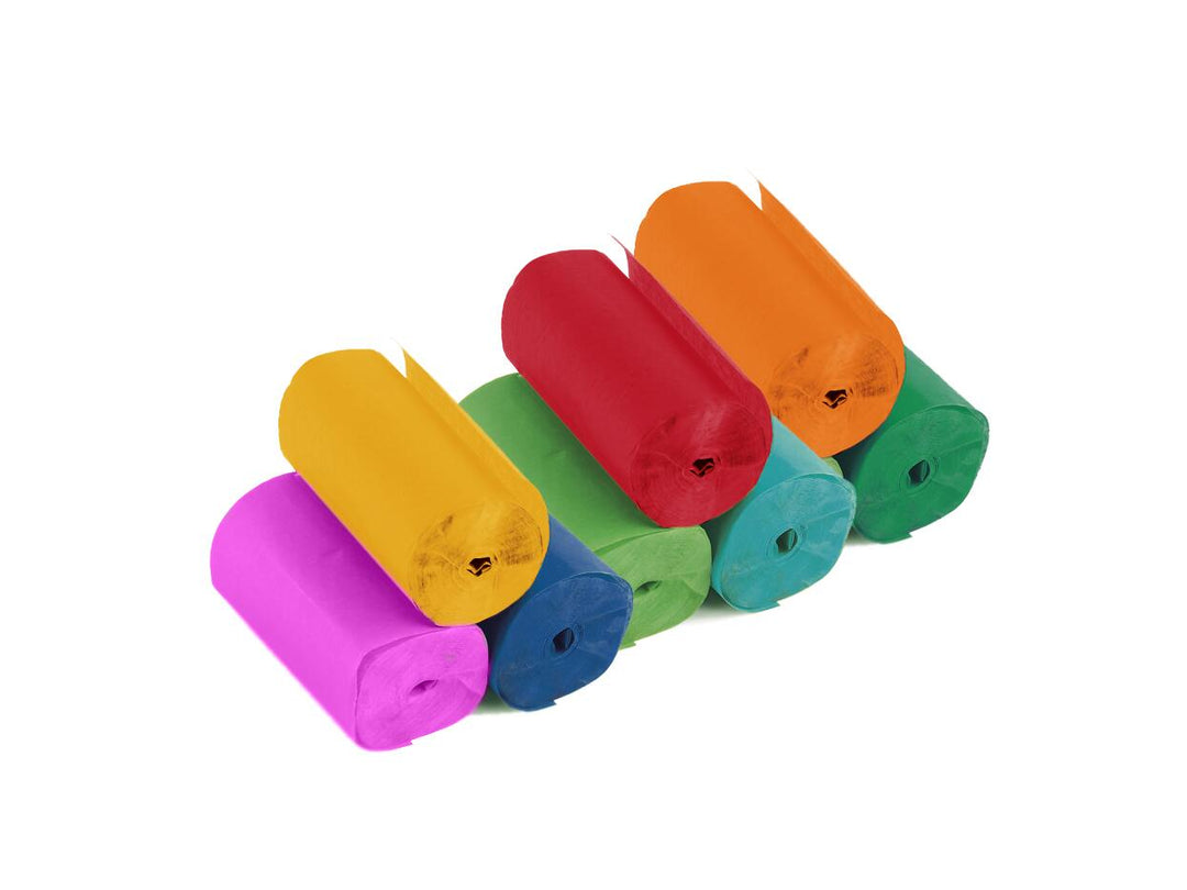 TCM FX Slowfall Streamers 10mx5cm, mehrfarbig, 10x