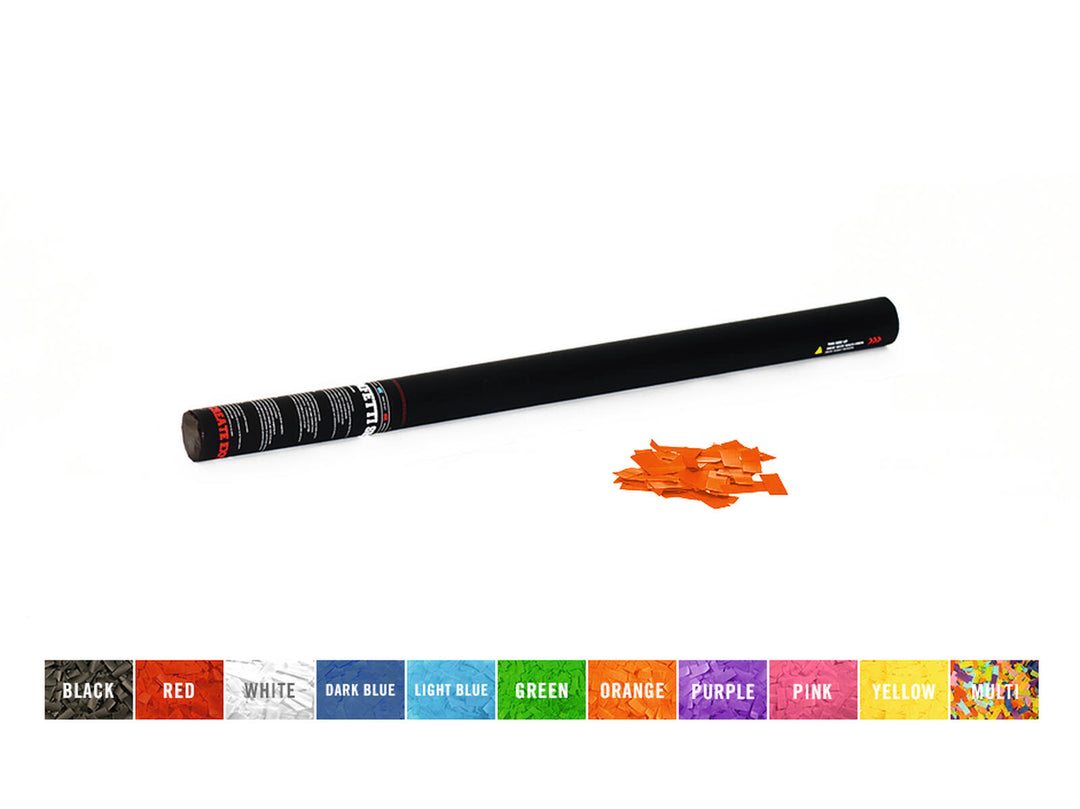 TCM FX Handheld-Konfettikanone 80cm, orange