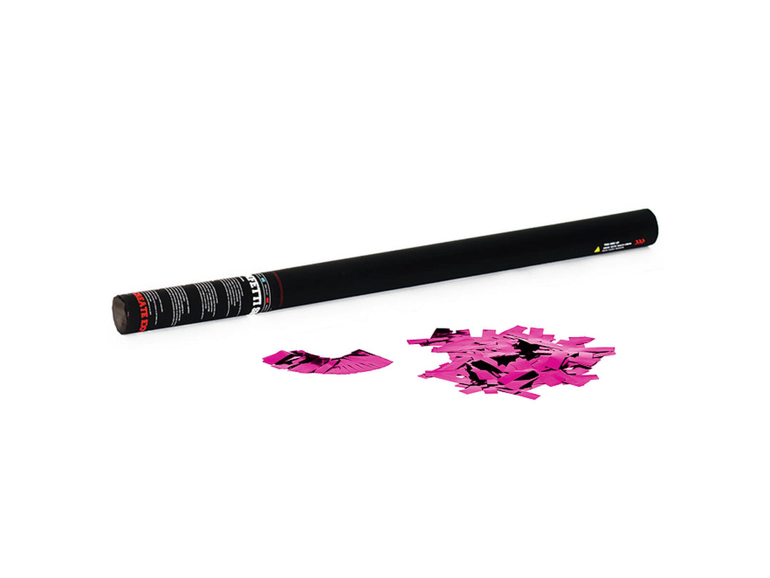 TCM FX Hand-Konfettikanone 80cm, pink metallic