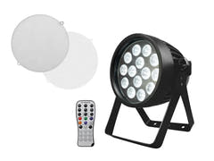 EUROLITE Set 4x LED IP PAR 14x8W QCL + Flugcase