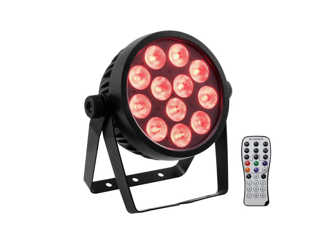 EUROLITE Set 4x LED 7C-12 Silent Slim Spot + Koffer