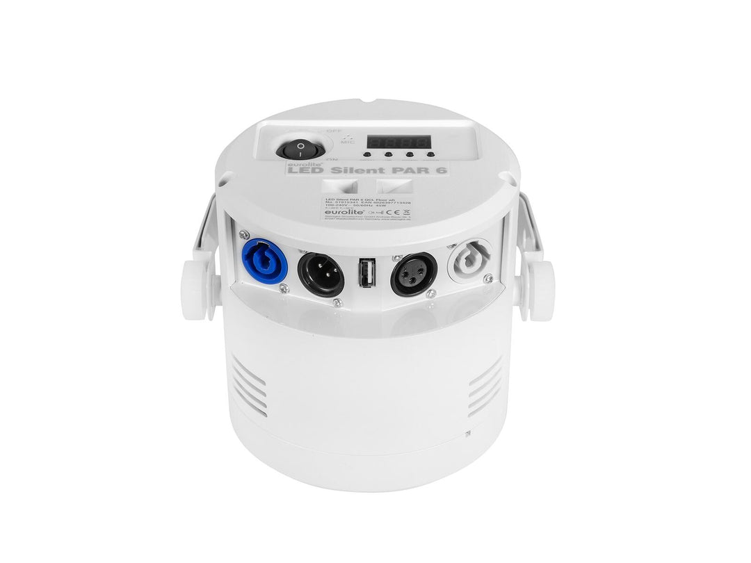 EUROLITE LED Silent Par 6 QCL Bodenleuchte wh
