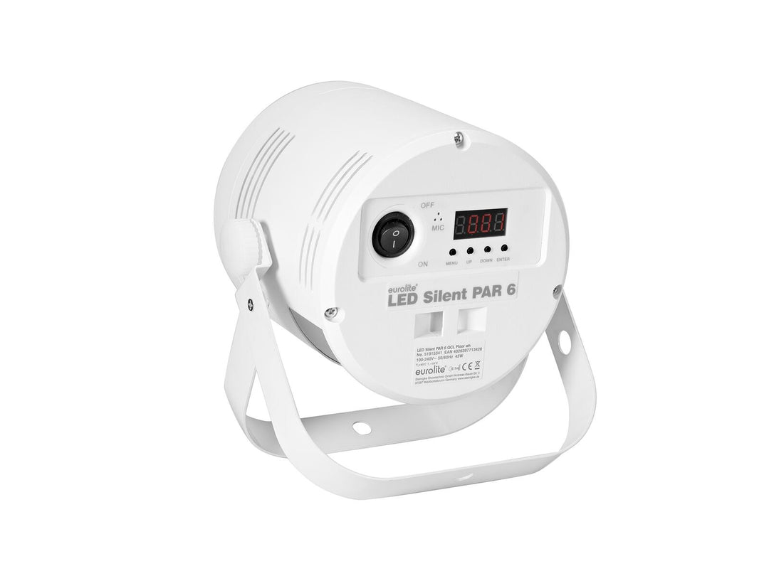 EUROLITE LED Silent Par 6 QCL Bodenleuchte wh