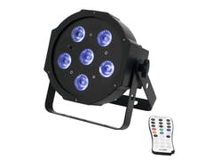 EUROLITE Set 4x LED SLS-603 TCL UV-Boden + Koffer TDV-1
