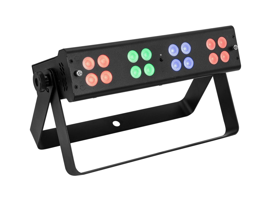 EUROLITE Set 2x LED Silent Bar 16x4W RGB/WW + Weiche Tasche