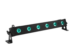 EUROLITE Set 2x LED BAR-6 QCL RGB+UV-Bar + Soft Bag