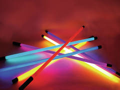 Coloured neon tube 134 cm, yellow