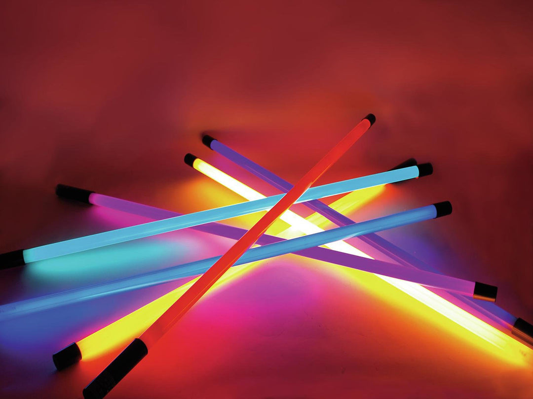 Coloured neon tube 134 cm, yellow