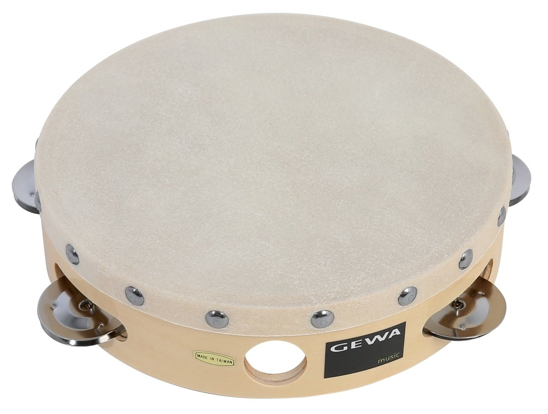 GEWA Tamburin Traditionell mit Schellen - 8"
