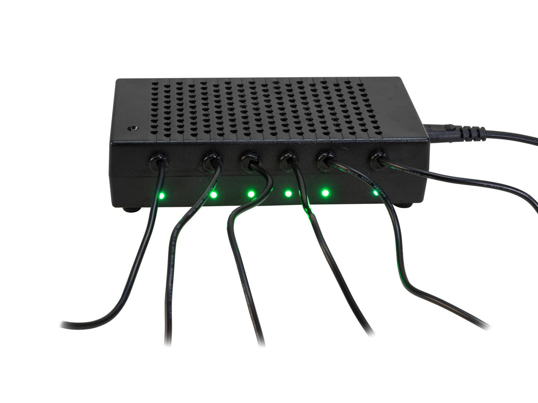 EUROLITE Ladegerät 6x AKKU LED Party Tube IR