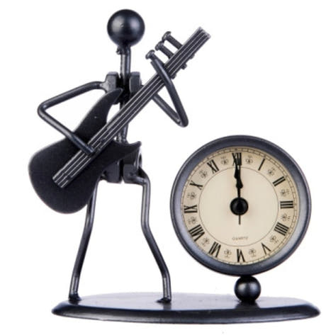 GEWA Skulptur mit Uhr - Gitarre