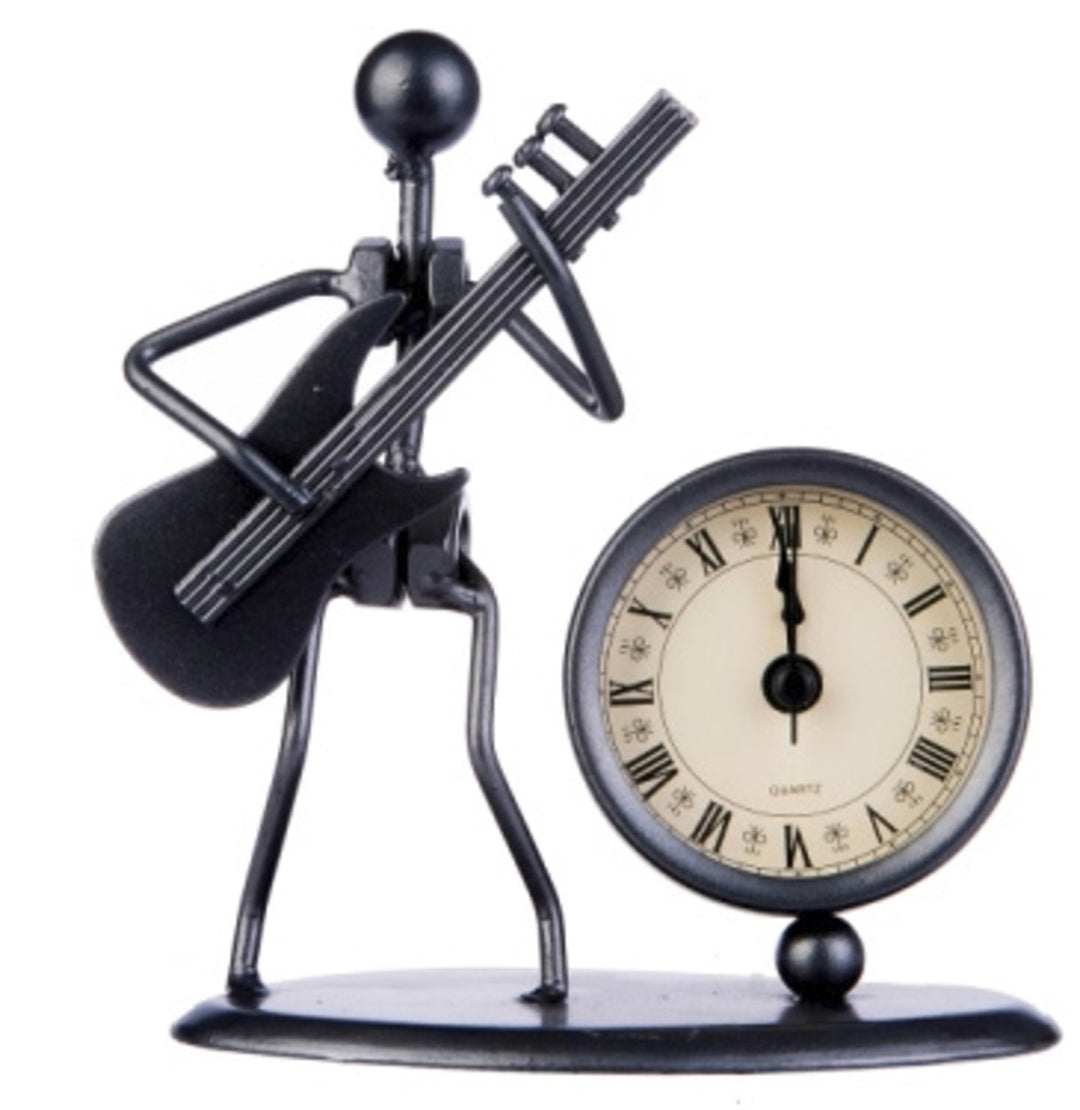 GEWA Skulptur mit Uhr - Gitarre