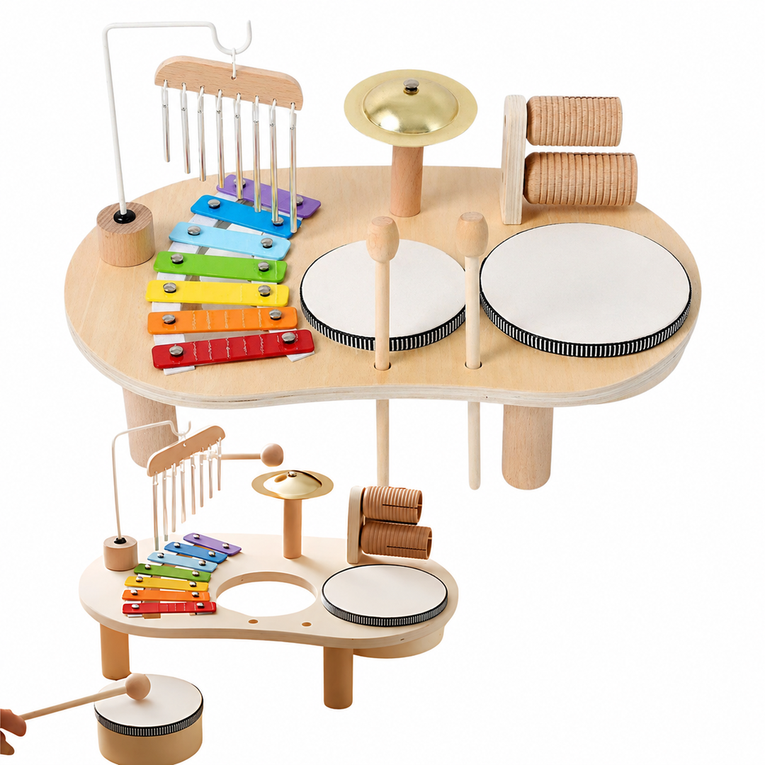 Kinder-Musikset aus Holz