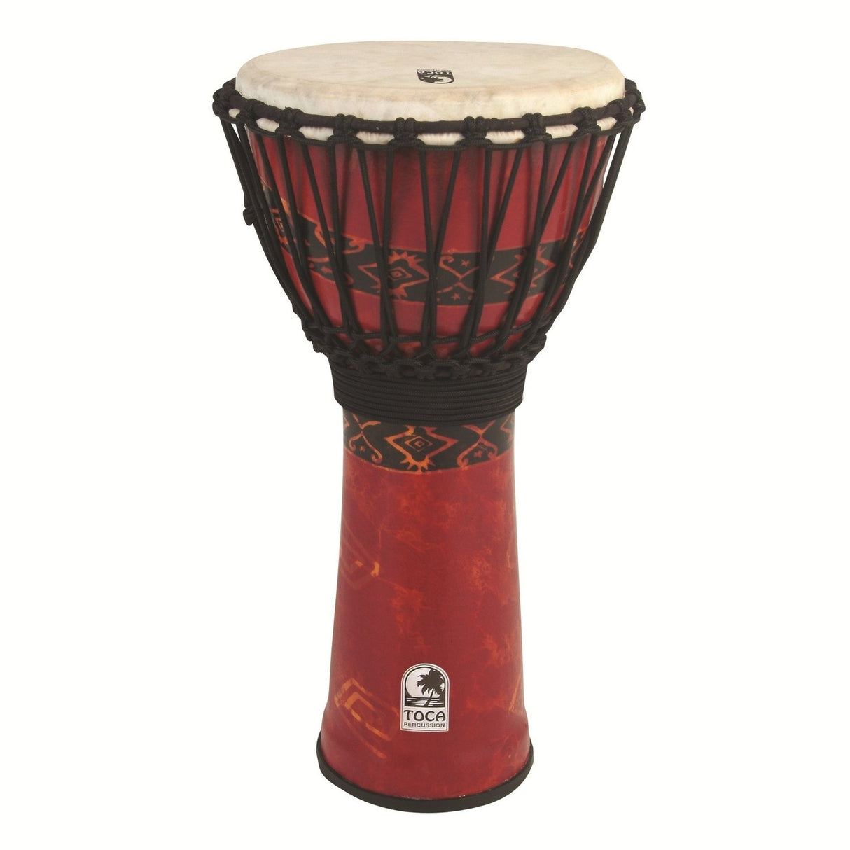 Toca Djembe Freestyle Rope Tuned - Fiesta (SFDJ-9F)