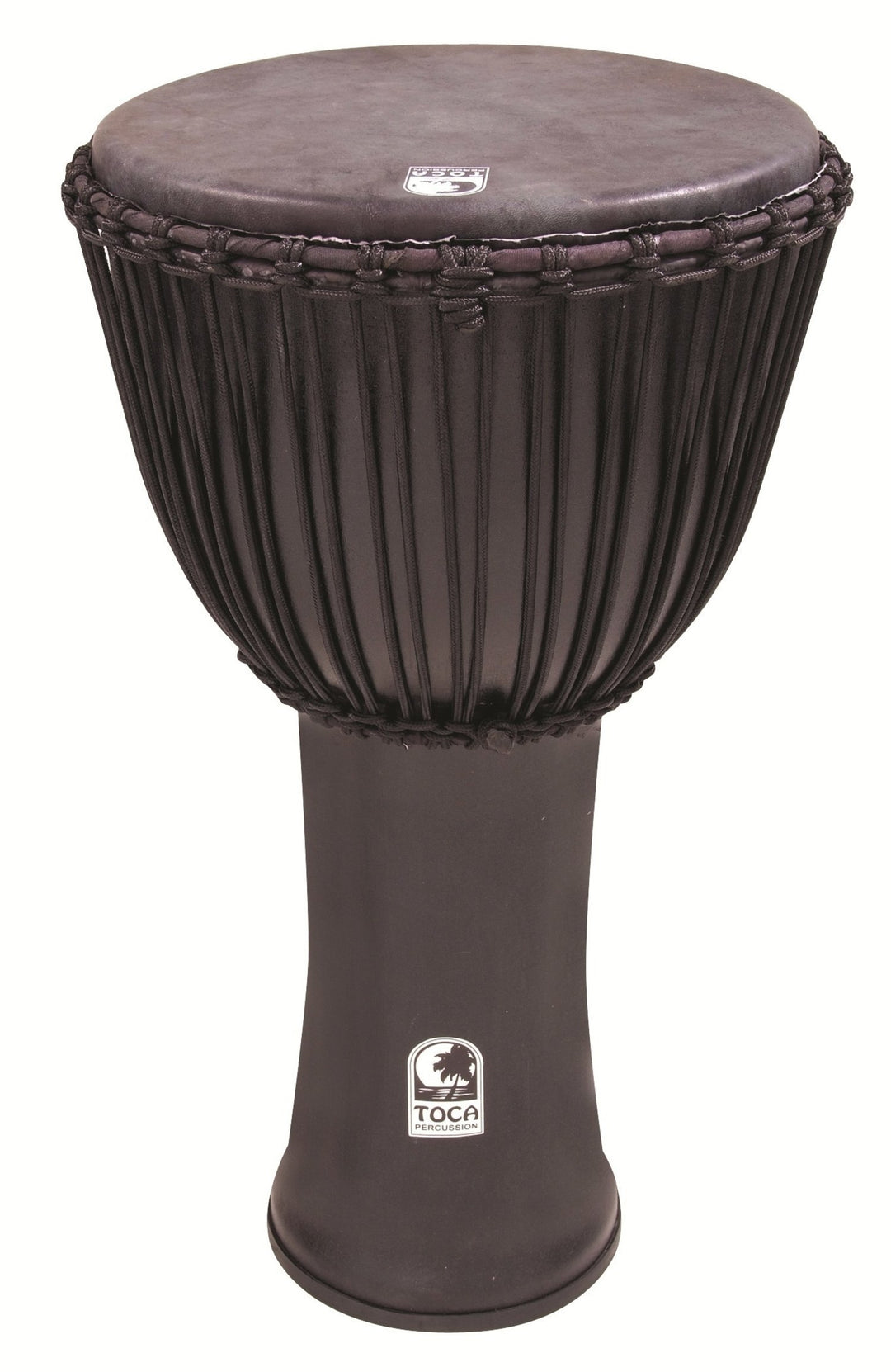 Toca Djembe Freestyle Rope Tuned - Kente Cloth mit Tasche (SFDJ-14K)