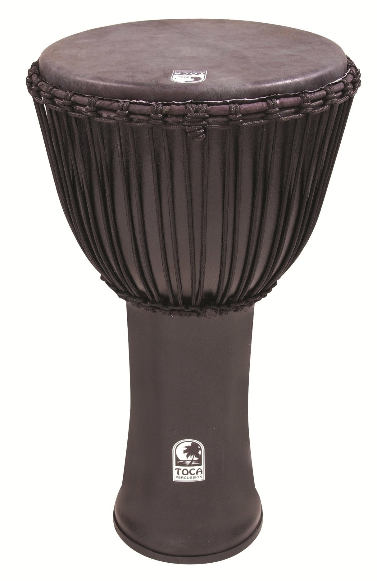 Toca Djembe Freestyle Rope Tuned - Kente Cloth mit Tasche (SFDJ-14K)