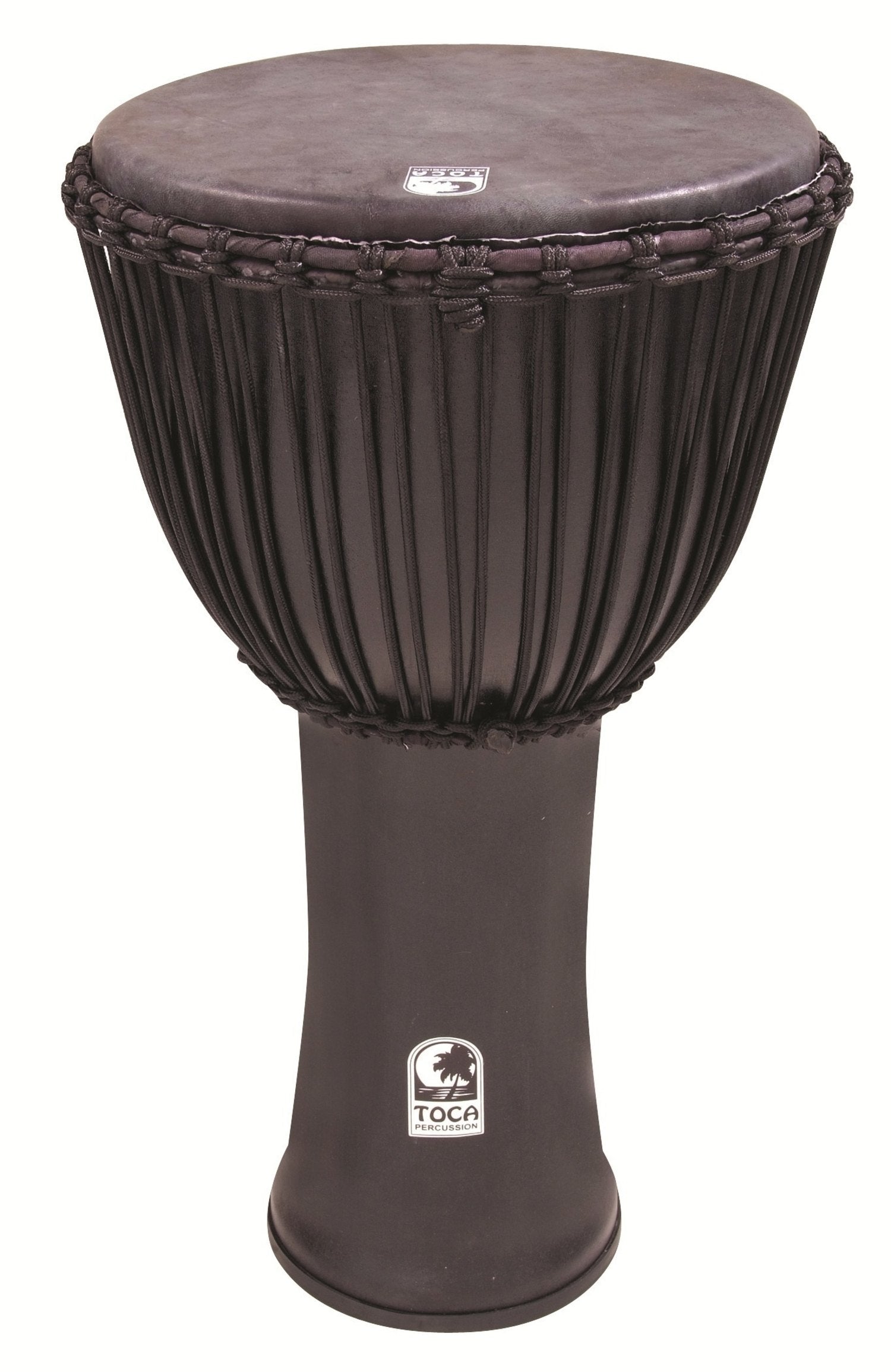 Toca Djembe Freestyle Rope Tuned - Kente Cloth mit Tasche (SFDJ-14K)