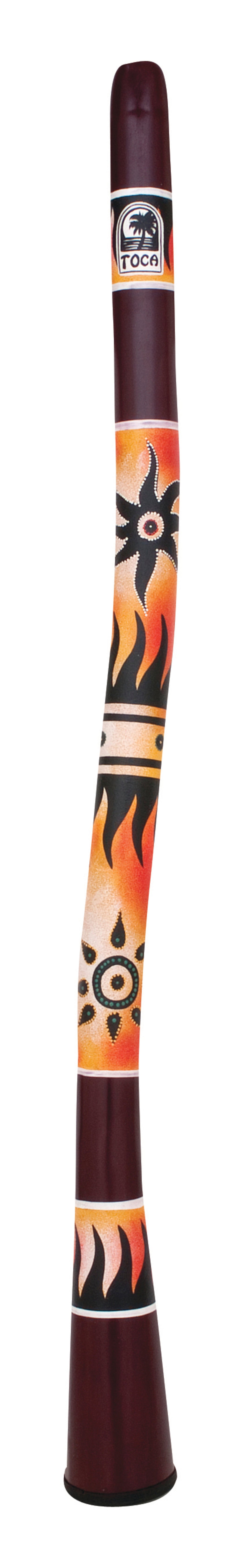 Toca World Perkussion Gebogene Didgeridoos - Tropical Sun (DIDG-CTS)