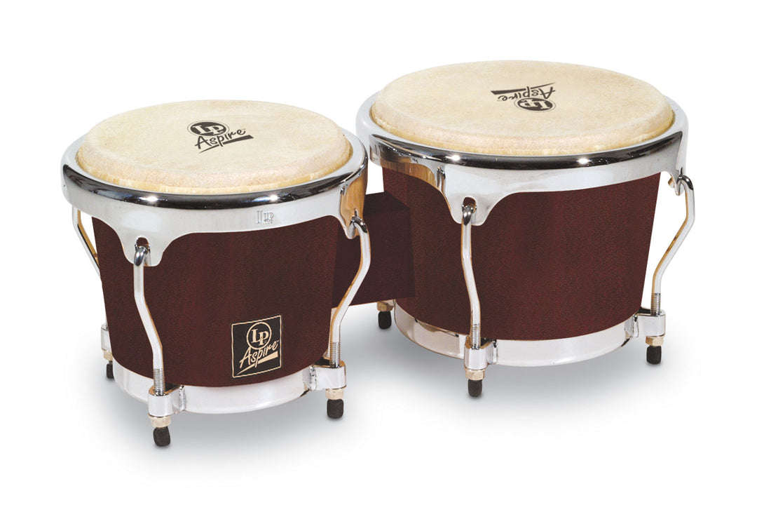 Latin Percussion Bongo Aspire - Dunkles Holz (LPA601-DW)