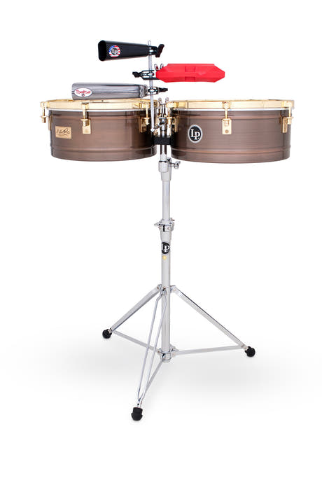Latin Perkussion Timbales Karl Perazzo - 14" & 15" (LP257-KP)