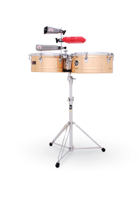 Latin Perkussion Timbales Prestige Bronze - 14"/15" (LP1415-BZ)