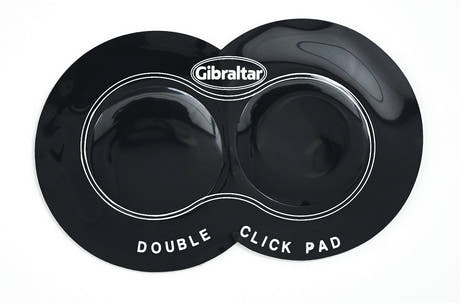 Gibraltar Bass drum Zubehör Beater Pad - SC-GDCP (Doppel, Klick-Pad (1 Stück))