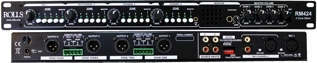 Rollen RM-424 Rackmixer