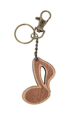 GEWA Schlüsselanhänger in Form einer Achtelnote, Holz