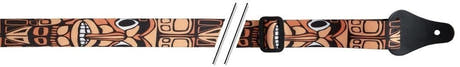 Fire & Stone Ukulelengurt aus Nylon, "Totem One", 37 mm